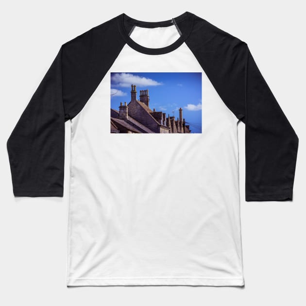 Cotswold Skies Baseball T-Shirt by Enzwell